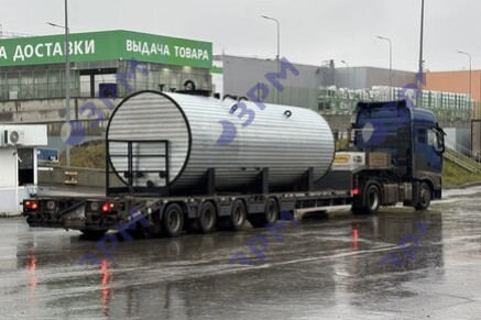Резервуар горизонтальный стальной РГС-30 в Омске - Опытный завод резервуаров и металлоконструкций