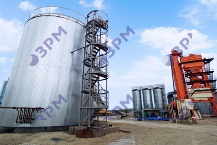 Резервуар РВС-1000 м3 для битума в Саратовской области  в Омске - Опытный завод резервуаров и металлоконструкций