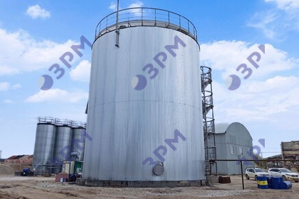 Резервуар РВС-1000 м3 для битума в Саратовской области  в Омске - Опытный завод резервуаров и металлоконструкций