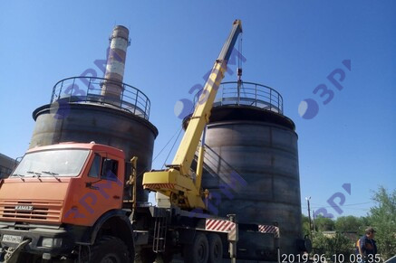 РВС-300 м3 для битума в Омске - Опытный завод резервуаров и металлоконструкций