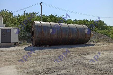 Силос 100 м3 для минерального порошка и других сыпучих материалов  в Омске - Опытный завод резервуаров и металлоконструкций